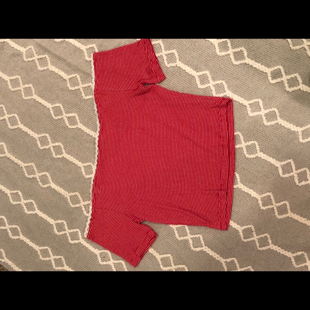 Red Crop Top - Picture 3 of 3